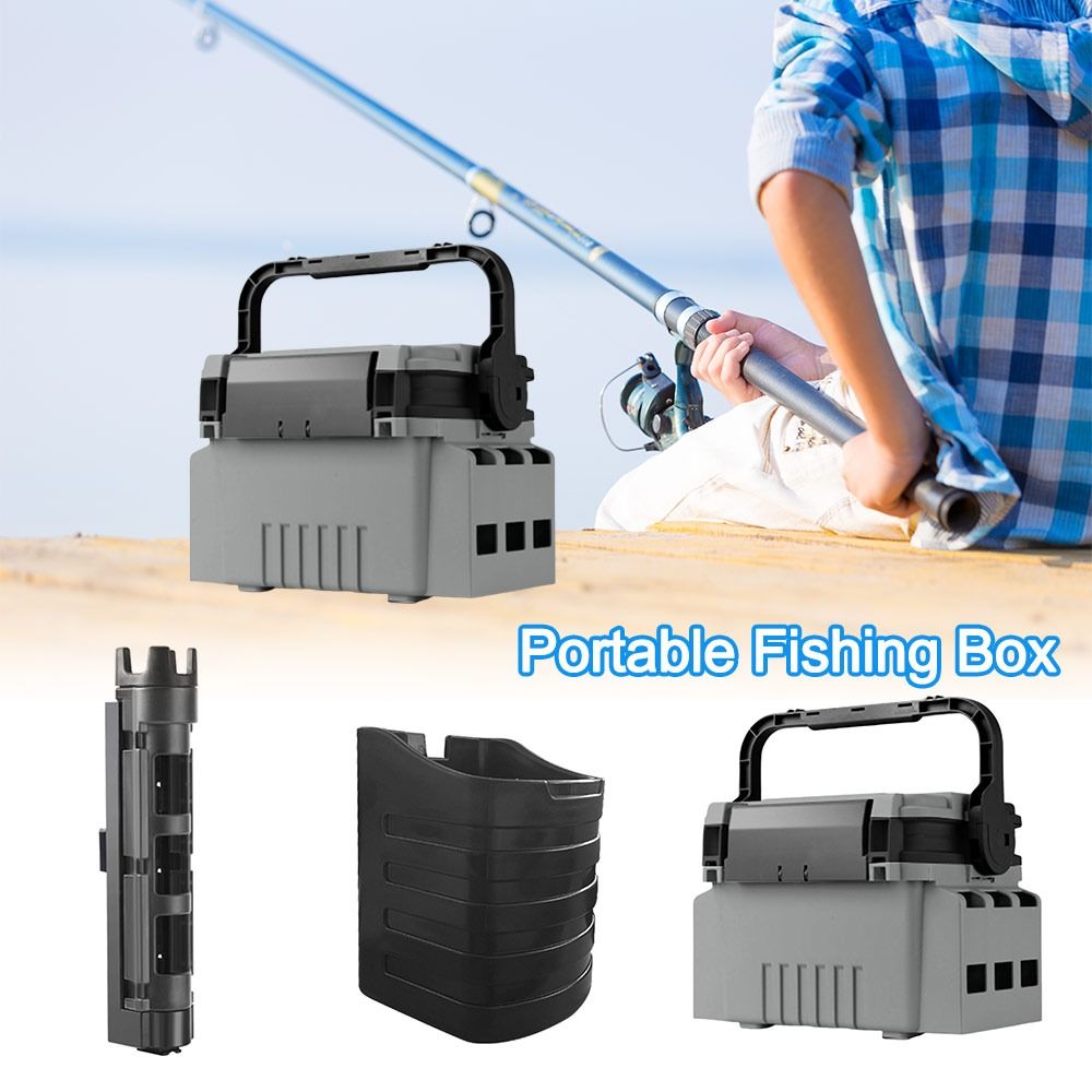 Fishing Kayak Crate - صندوق صيد متعدد الوظائف محمول بسعة