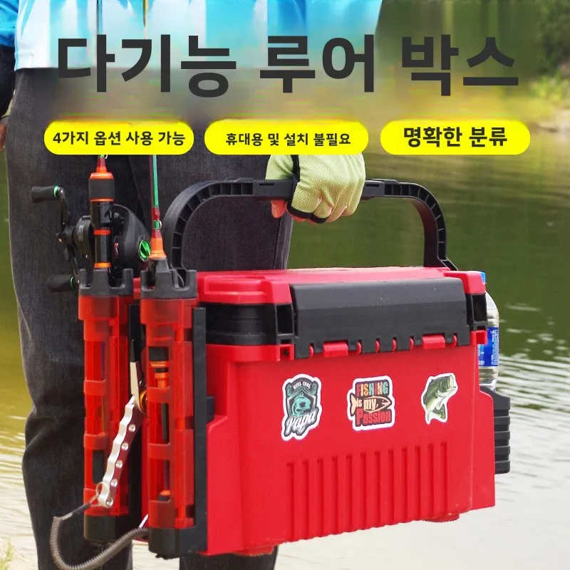 صندوق أدوات الصيد البحري ملحقا - مراجعة Fishing Kayak Crate وسعره