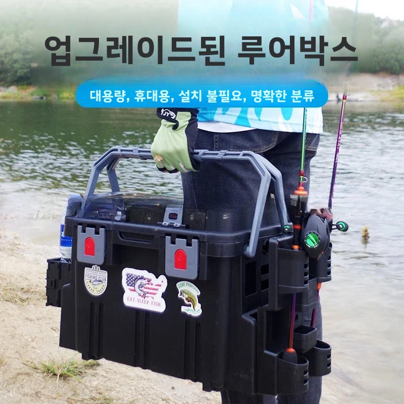 صندوق أدوات الصيد البحري ملحقا - مراجعة Fishing Kayak Crate وسعره